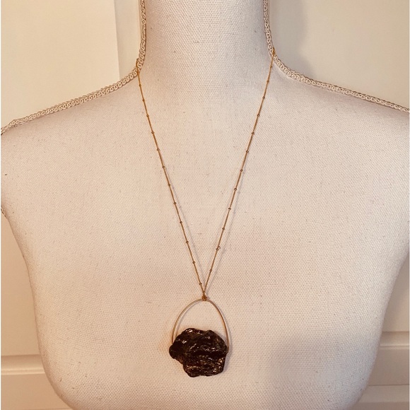 Raw Garnet Necklace - Picture 1 of 5